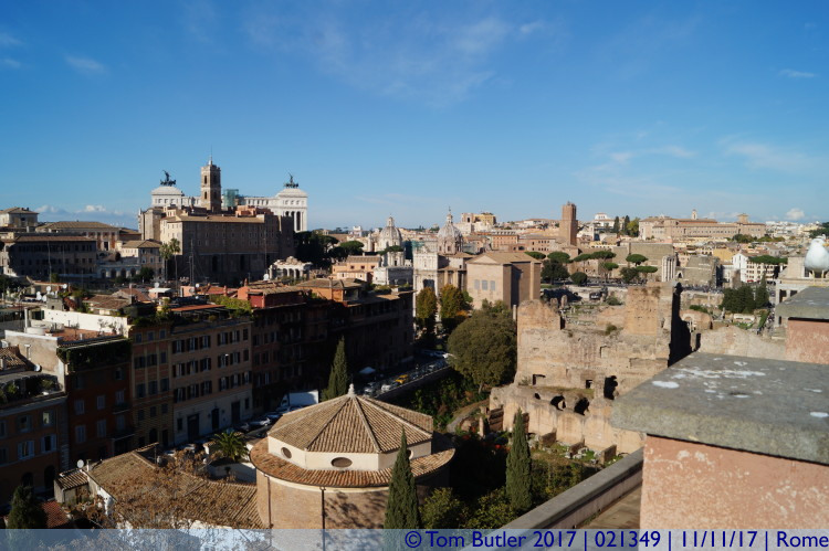 Photo ID: 021349, View across the forum, Rome, Italy