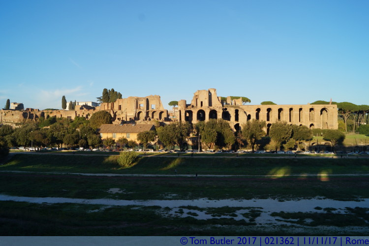 Photo ID: 021362, Palatine Hill and Circus Maximus, Rome, Italy