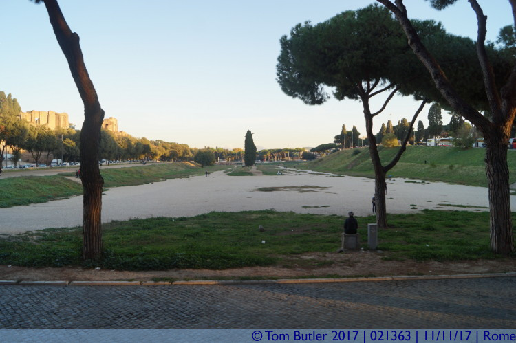 Photo ID: 021363, Looking down the Circus Maximus, Rome, Italy