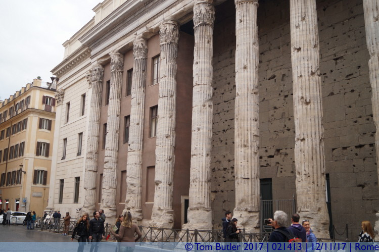 Photo ID: 021413, Temple faade, Rome, Italy