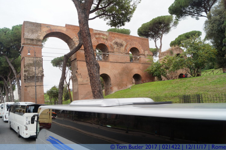 Photo ID: 021422, Remains of the Acqua Claudia, Rome, Italy