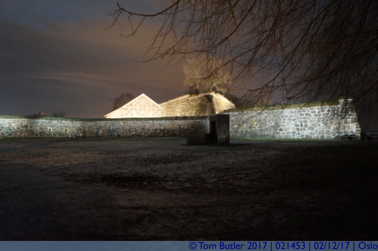 Photo ID: 021453, Fortress walls, Oslo, Norway