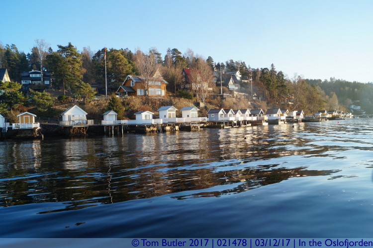 Photo ID: 021478, Beach houses of Nesoddtangen, In the Oslofjorden, Norway