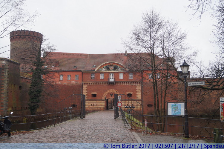 Photo ID: 021507, Entrance to the Fortress, Spandau, Germany