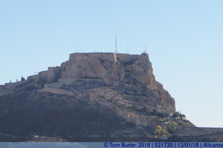 Photo ID: 021720, Castell de la Santa Brbara, Alicante, Spain