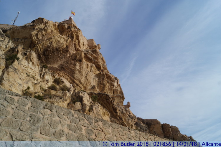 Photo ID: 021856, Under the cliffs, Alicante, Spain