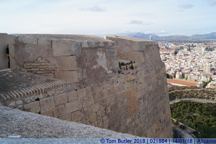 Photo ID: 021884, Thick walls, Alicante, Spain