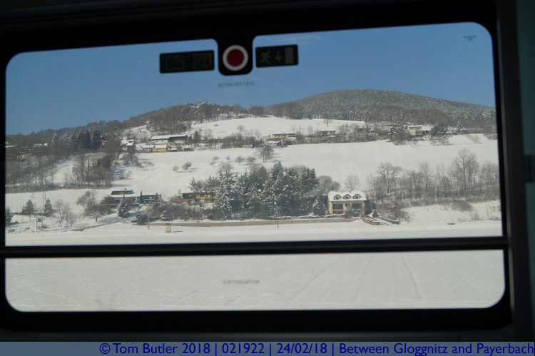 Photo ID: 021922, View from the train, Between Gloggnitz and Payerbach, Austria