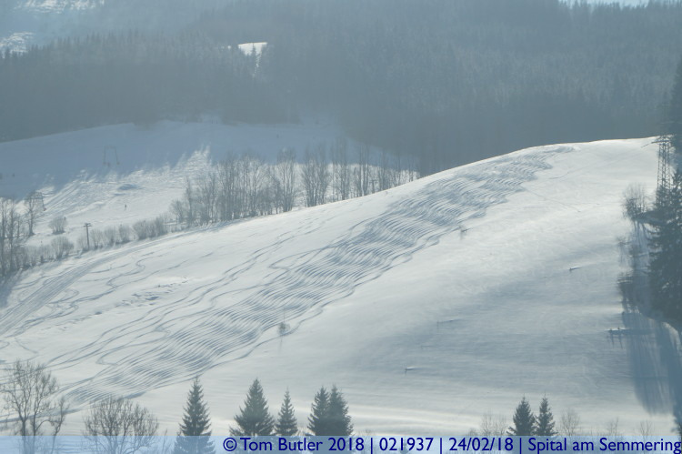 Photo ID: 021937, Ski tracks, Spital am Semmering, Austria