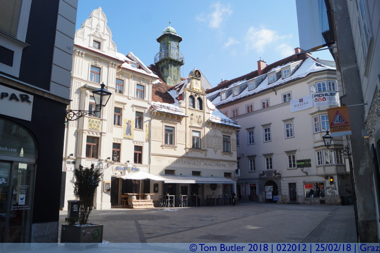 Photo ID: 022012, In Glockenspielplatz, Graz, Austria