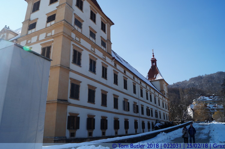 Photo ID: 022031, Side of the castle, Graz, Austria