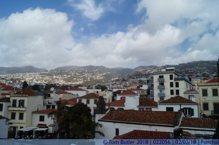 Photo ID: 022056, View from the hotel, Funchal, Portugal
