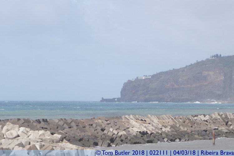 Photo ID: 022111, View along the coast, Ribeira Brava, Portugal