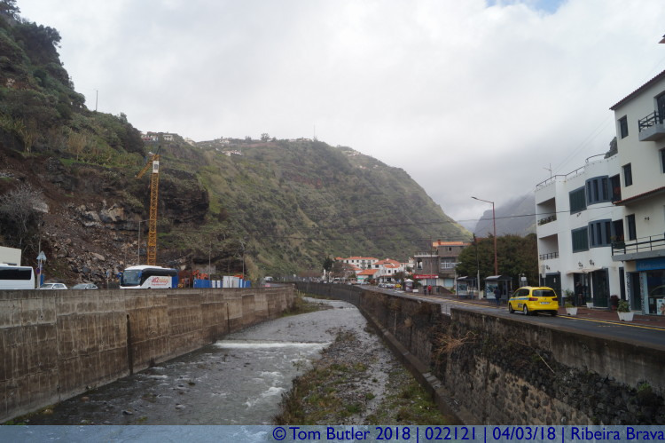 Photo ID: 022121, Looking up the valley, Ribeira Brava, Portugal