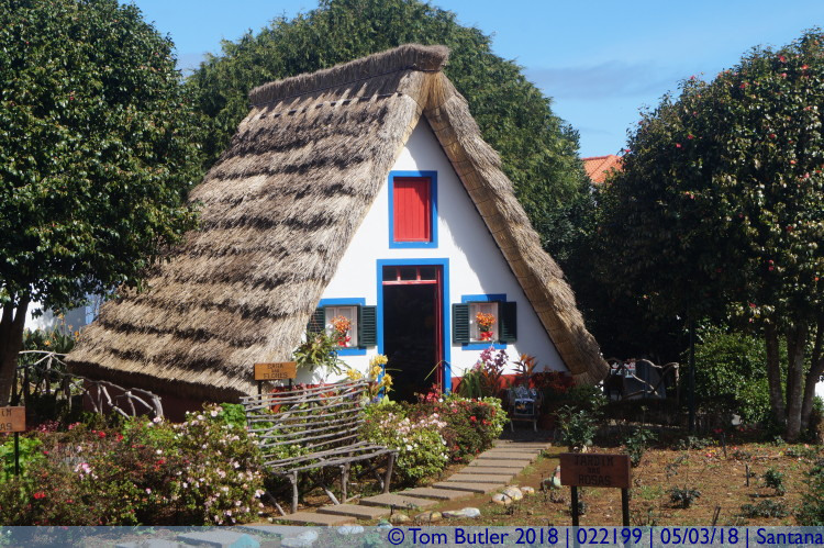 Photo ID: 022199, A traditional house, Santana, Portugal
