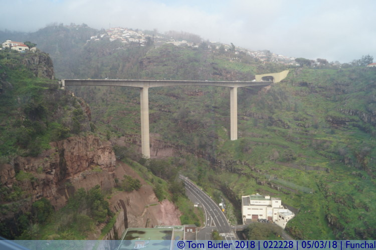 Photo ID: 022228, Motorway viaduct and tunnels, Funchal, Portugal