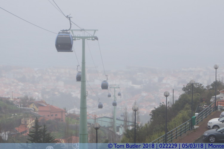 Photo ID: 022229, Cable car, Monte, Portugal