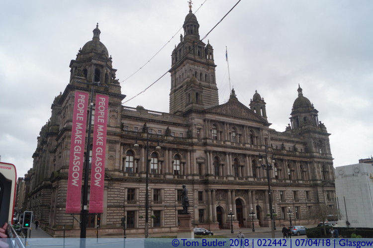 Photo ID: 022442, City Chambers, Glasgow, Scotland