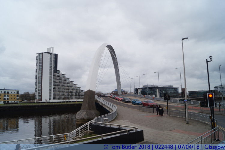 Photo ID: 022448, Clyde Arc, Glasgow, Scotland