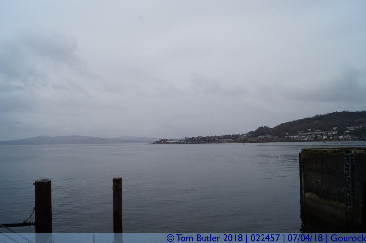 Photo ID: 022457, Looking across the harbour, Gourock, Scotland
