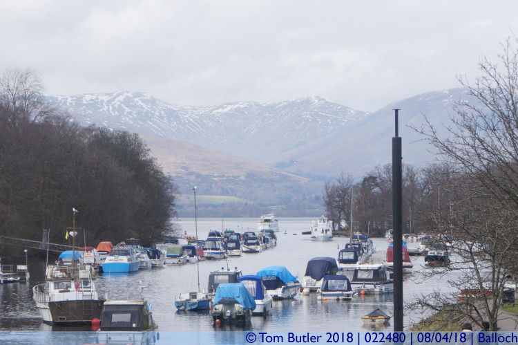 Photo ID: 022480, Start of the river, Balloch, Scotland