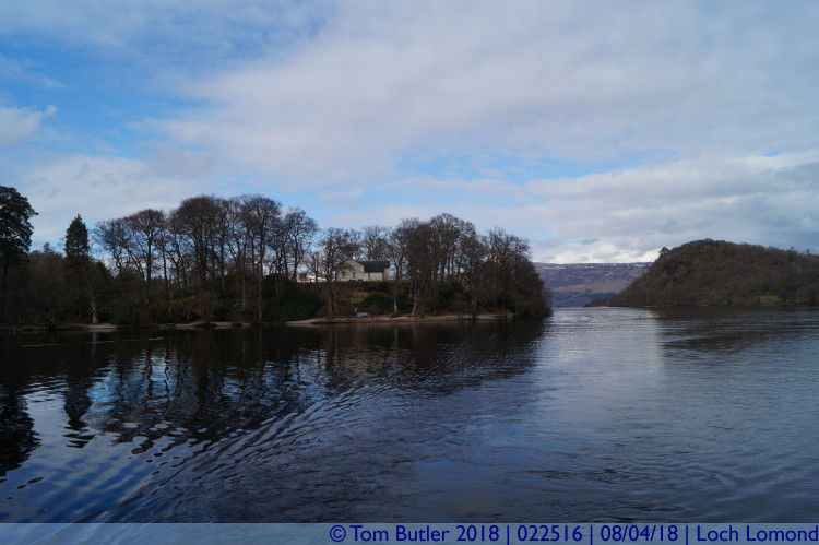 Photo ID: 022516, Between the islands, Loch Lomond, Scotland