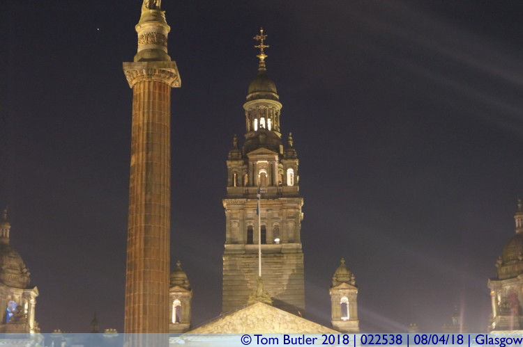 Photo ID: 022538, City Chambers tower, Glasgow, Scotland