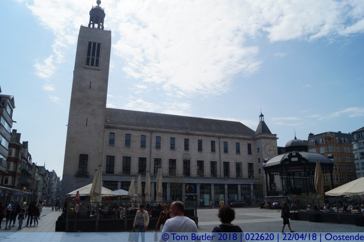 Photo ID: 022620, Town hall, Oostende, Belgium