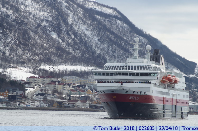 Photo ID: 022685, Coming into port, Troms, Norway