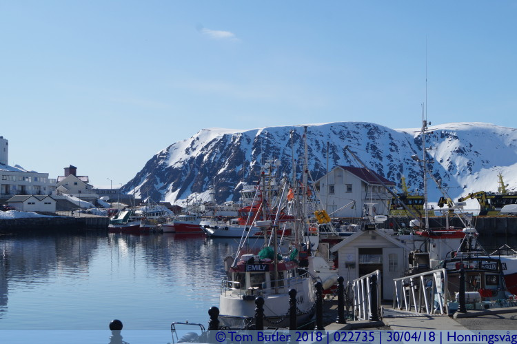 Photo ID: 022735, Fishing harbour, Honningsvg, Norway
