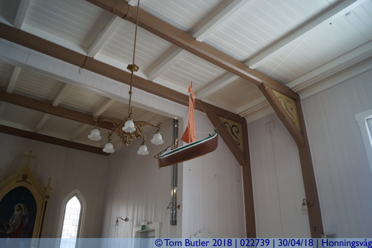 Photo ID: 022739, Church ship, Honningsvg, Norway