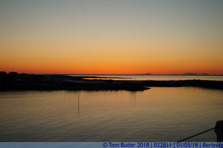 Photo ID: 022811, Sunset at Berlevg, Berlevg, Norway
