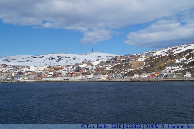 Photo ID: 022822, Hammerfest Harbour, Hamemrfest, Norway