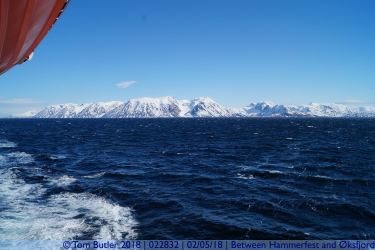 Photo ID: 022832, Choppy seas, Between Hammerfest and ksfjord, Norway