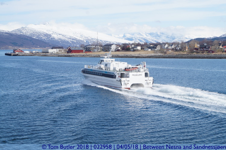 Photo ID: 022958, Catamaran, Between Nesna and Sandnessjen, Norway