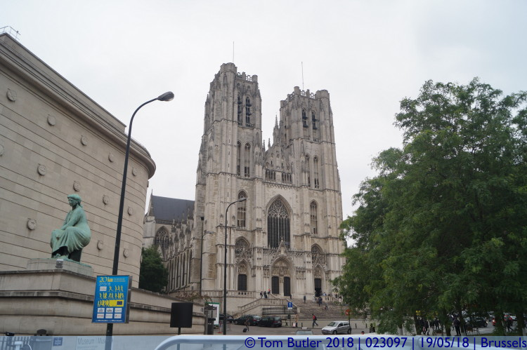 Photo ID: 023097, Cathdrale des Sts Michel et Gudule, Brussels, Belgium