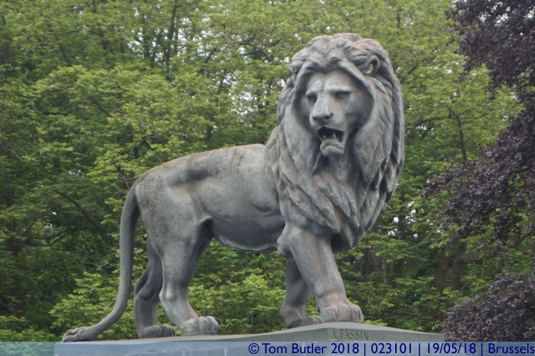 Photo ID: 023101, Regal Lion, Brussels, Belgium