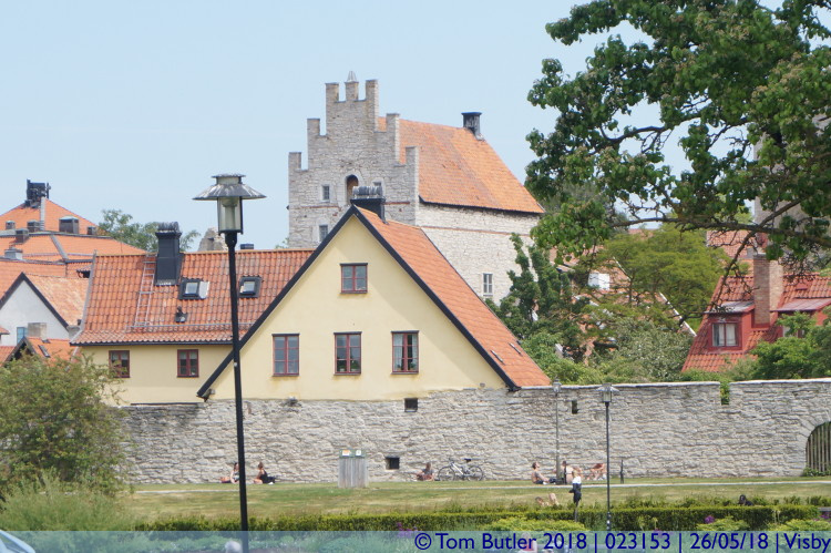 Photo ID: 023153, Old walls, Visby, Sweden