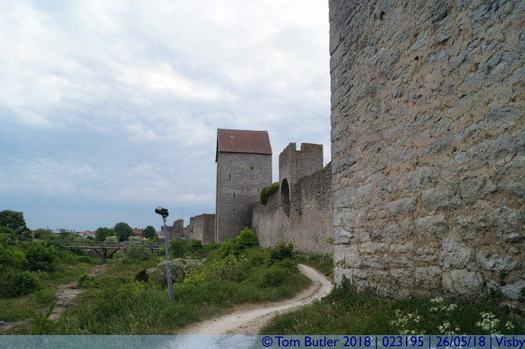 Photo ID: 023195, Approaching Dalmanstornet, Visby, Sweden