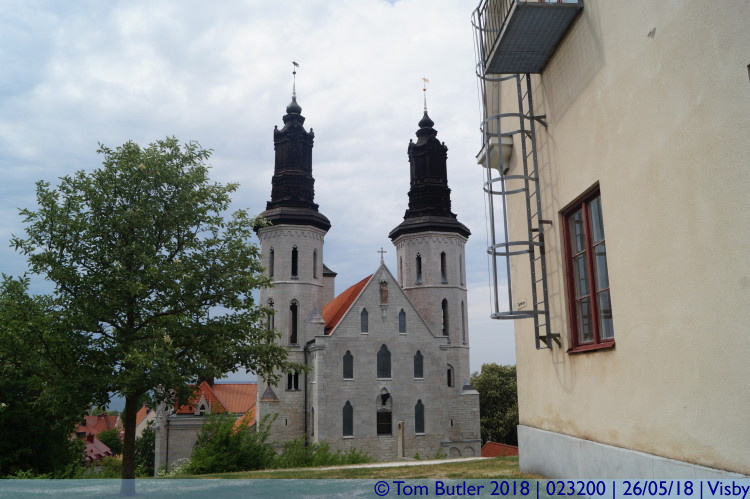 Photo ID: 023200, Rear of the Cathedral, Visby, Sweden