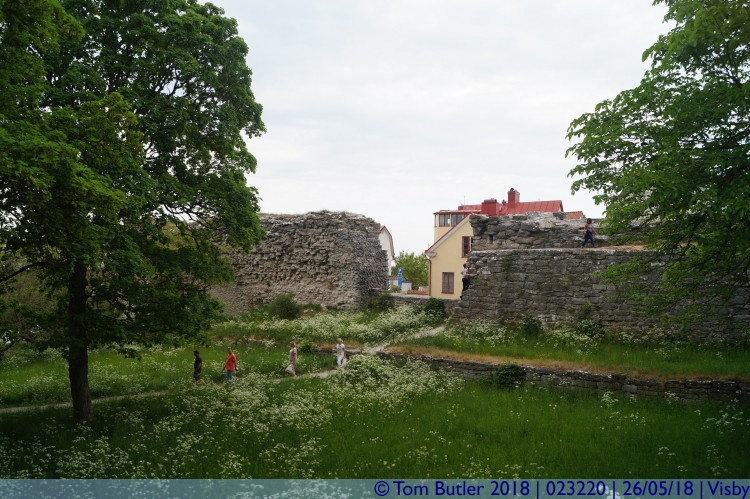 Photo ID: 023220, Ruins of the castle, Visby, Sweden