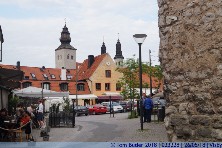 Photo ID: 023228, Entering the Stora Torget, Visby, Sweden