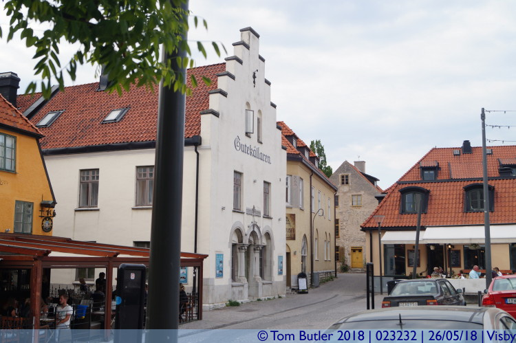 Photo ID: 023232, Buildings of the main square, Visby, Sweden