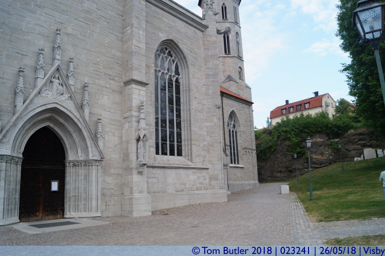 Photo ID: 023241, Side of the cathedral, Visby, Sweden