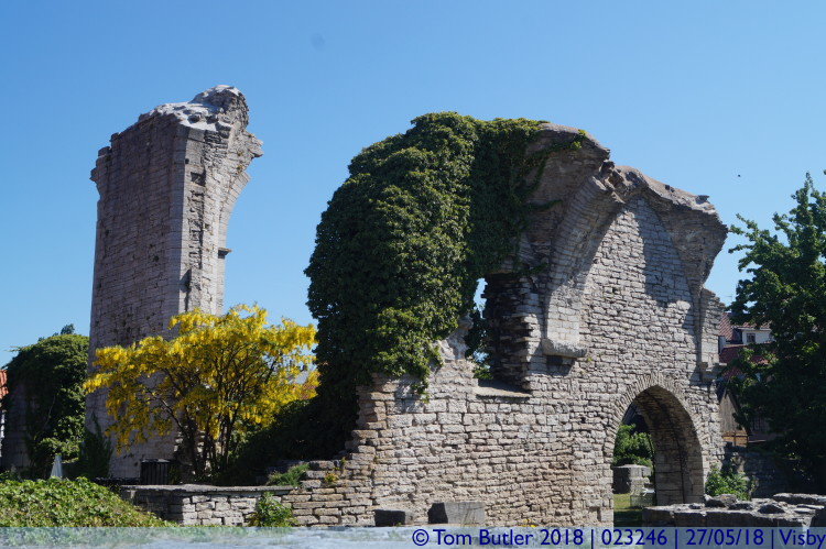 Photo ID: 023246, Ruins of St Pers and St Hans, Visby, Sweden