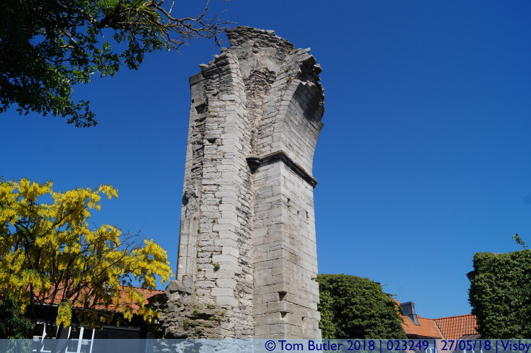 Photo ID: 023249, Main column of St Hans, Visby, Sweden