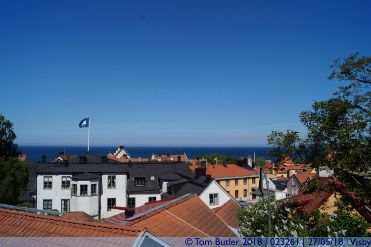 Photo ID: 023261, View over the city, Visby, Sweden