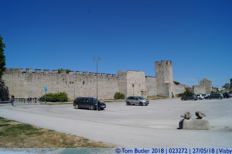 Photo ID: 023272, The Eastern walls, Visby, Sweden