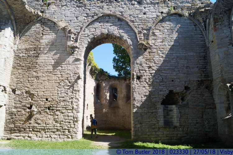Photo ID: 023330, Ruins of Drottens, Visby, Sweden