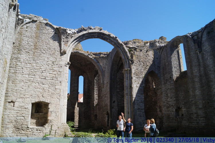 Photo ID: 023340, Inside the St Clemens Ruins, Visby, Sweden